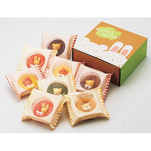 Amazon.co.jp: ギフト お菓子 アニマル ドーナツ 8個 : 食品・飲料・お酒